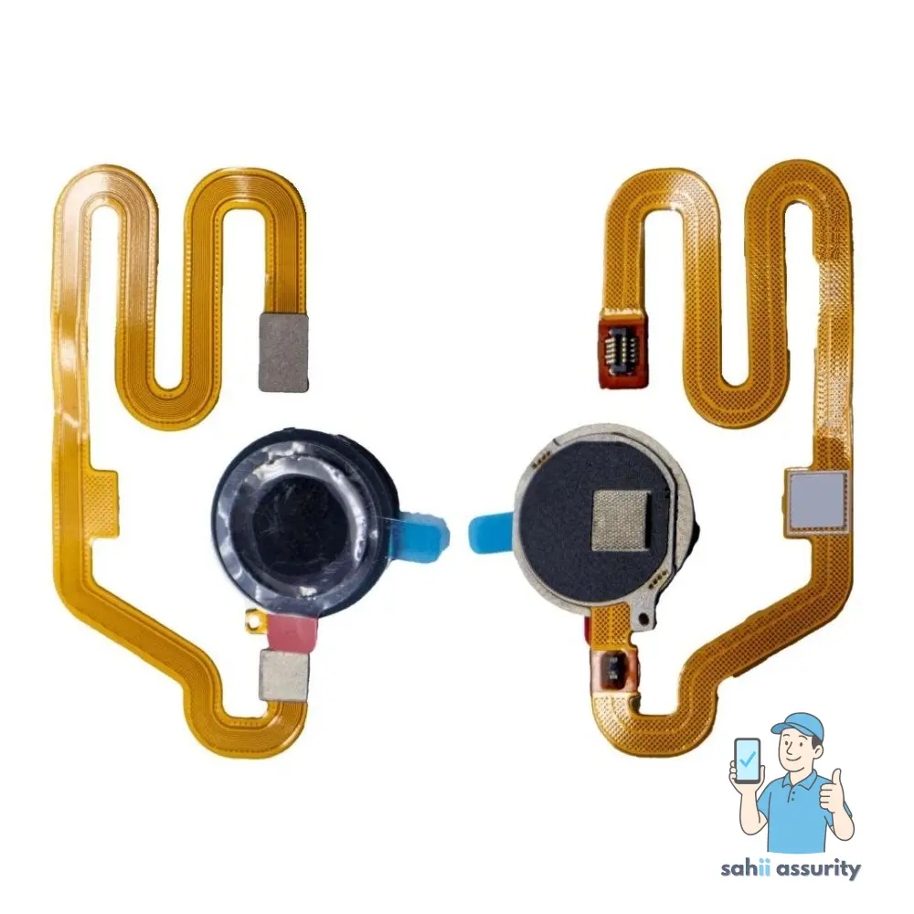 Fingerprint Sensor with Flex Cable for Realme 3 Black